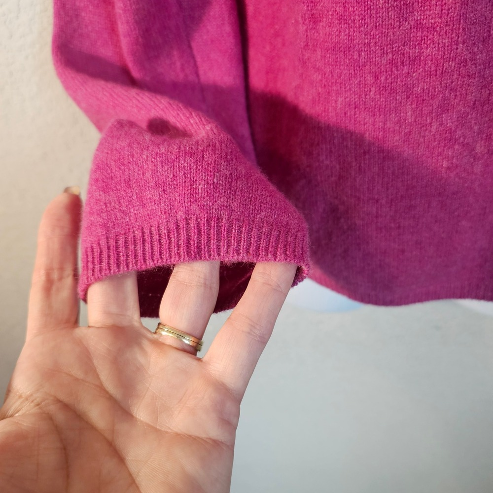 Cashmere by‎ Charter Club size lrg 2ply cashmere pink casual luxury preppy - Picture 4 of 8